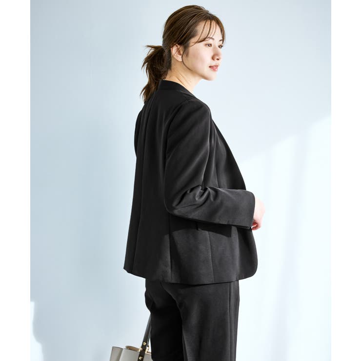 360°ウルトラストレッチ ノーカラージャケット UVカット | ROPE' PICNIC | 詳細画像5 