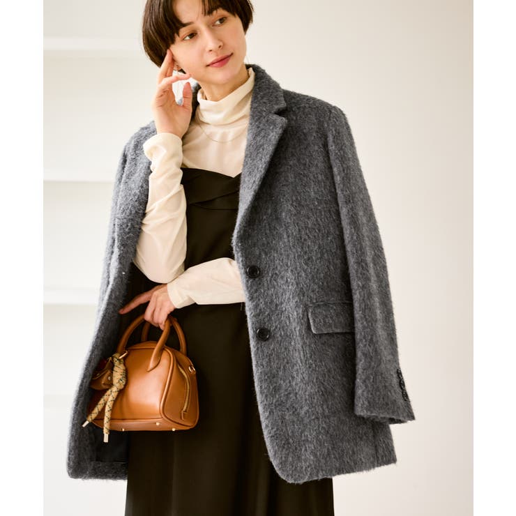 シャギーテーラードジャコット[品番：RPCW0050838]｜ROPE' PICNIC