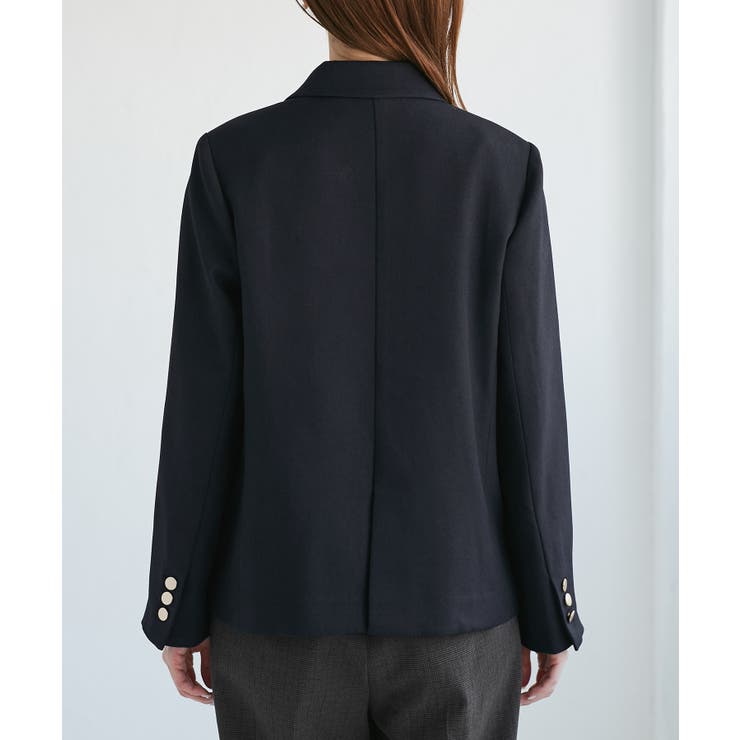 レディハンサムシリーズ ウールライク金ボタンジャケット(半裏地) セットアップ | ROPE' PICNIC | 詳細画像35 