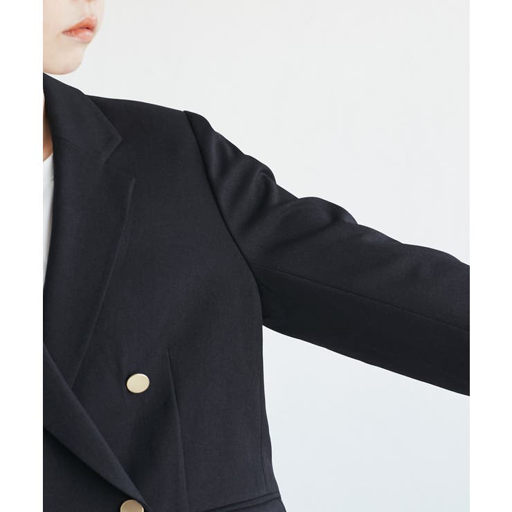 レディハンサムシリーズ ウールライク金ボタンジャケット(半裏地) セットアップ | ROPE' PICNIC | 詳細画像37 