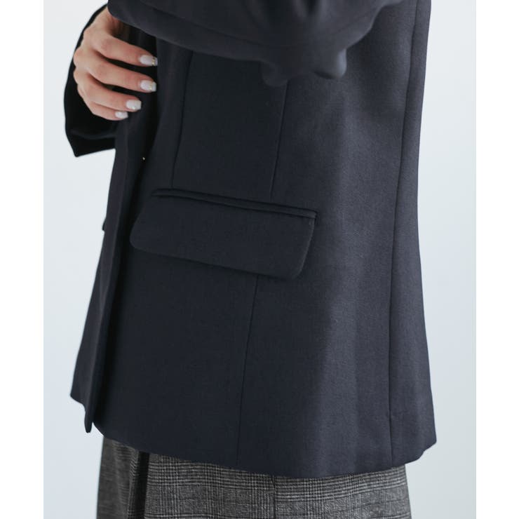 レディハンサムシリーズ ウールライク金ボタンジャケット(半裏地) セットアップ | ROPE' PICNIC | 詳細画像40 