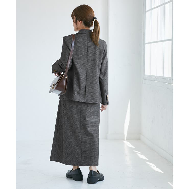 【低身長 小柄さんサイズ】レディハンサムシリーズ ウールライク金ボタンジャケット… | ROPE' PICNIC | 詳細画像20 