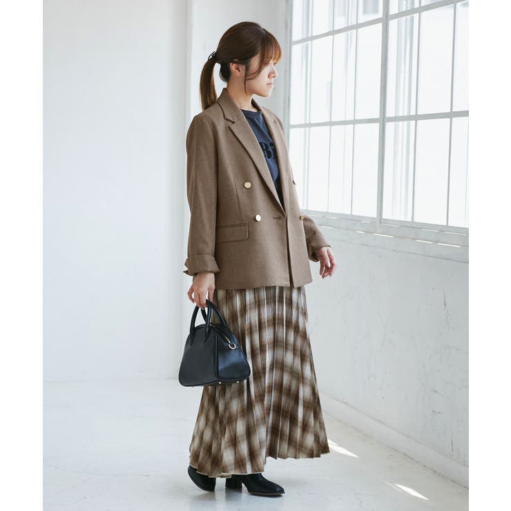 【低身長 小柄さんサイズ】レディハンサムシリーズ ウールライク金ボタンジャケット… | ROPE' PICNIC | 詳細画像24 