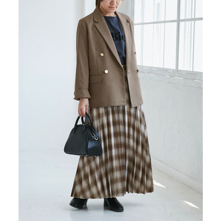 【低身長 小柄さんサイズ】レディハンサムシリーズ ウールライク金ボタンジャケット… | ROPE' PICNIC | 詳細画像25 