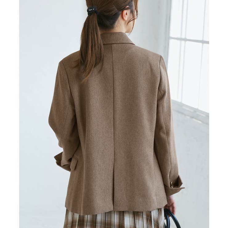 【低身長 小柄さんサイズ】レディハンサムシリーズ ウールライク金ボタンジャケット… | ROPE' PICNIC | 詳細画像27 