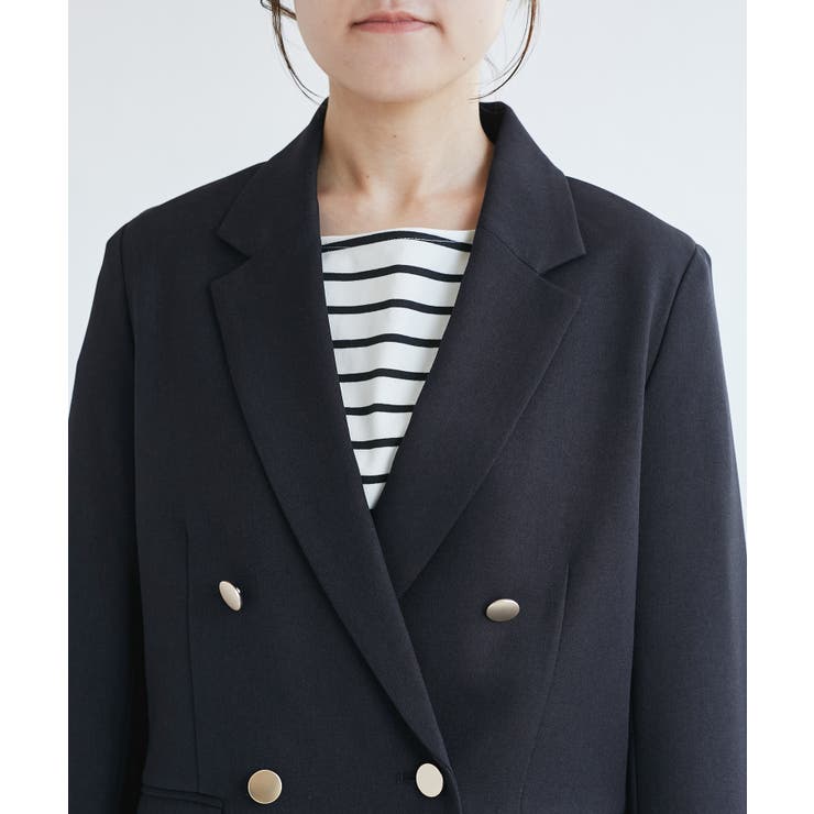 【低身長 小柄さんサイズ】レディハンサムシリーズ ウールライク金ボタンジャケット… | ROPE' PICNIC | 詳細画像37 