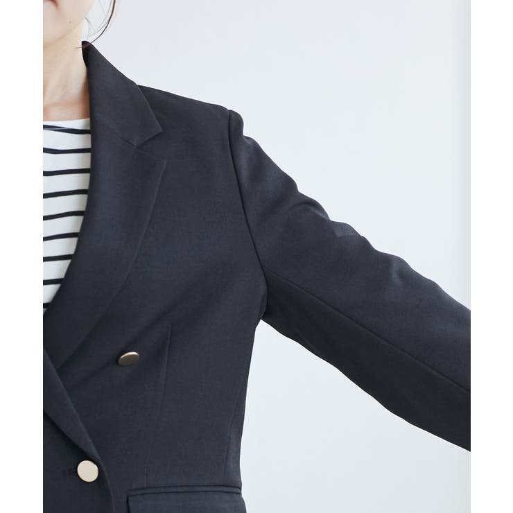 【低身長 小柄さんサイズ】レディハンサムシリーズ ウールライク金ボタンジャケット… | ROPE' PICNIC | 詳細画像39 