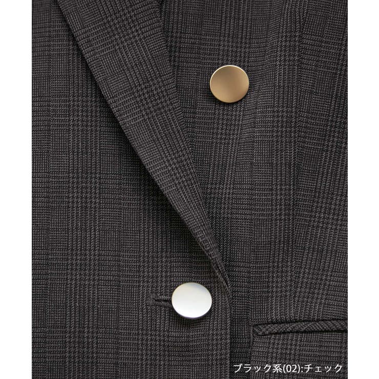 【低身長 小柄さんサイズ】レディハンサムシリーズ ウールライク金ボタンジャケット… | ROPE' PICNIC | 詳細画像45 