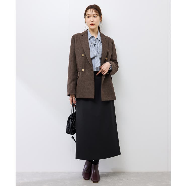 スリートーンツイードジャケット/セットアップ対応[品番：RPCW0050767