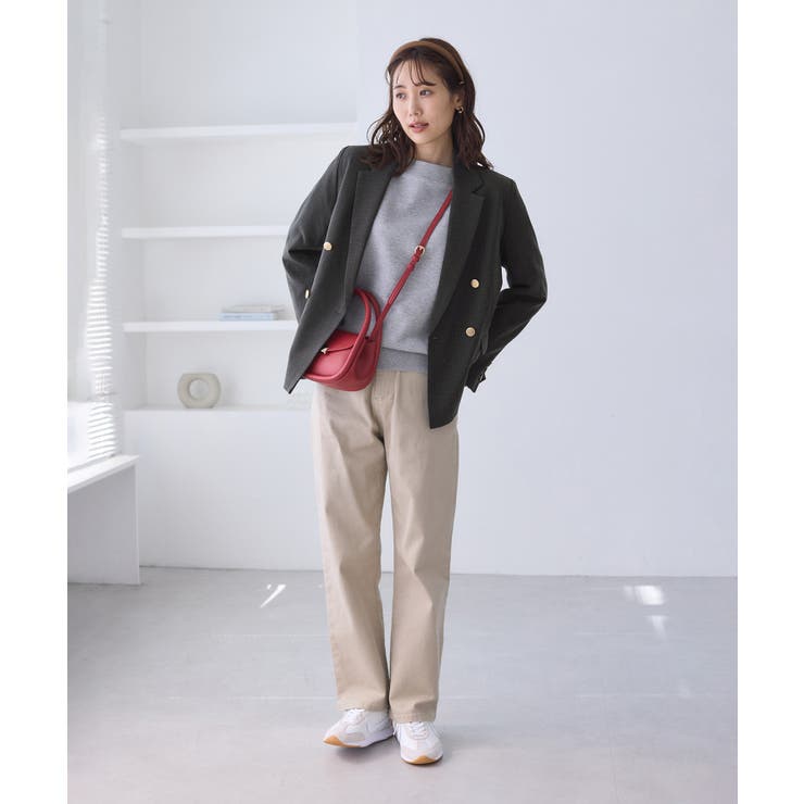 レディハンサムシリーズ ウールライク金ボタンジャケット(総裏地) セットアップ対… | ROPE' PICNIC | 詳細画像2 