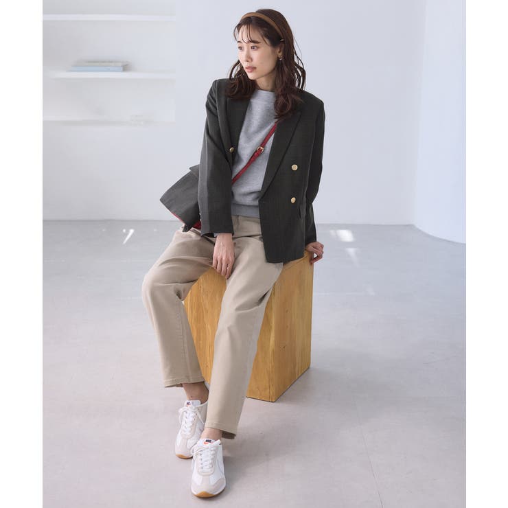 レディハンサムシリーズ ウールライク金ボタンジャケット(総裏地) セットアップ対… | ROPE' PICNIC | 詳細画像3 