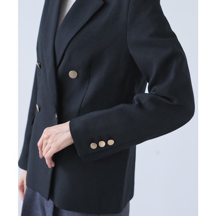 レディハンサムシリーズ ウールライク金ボタンジャケット(総裏地) セットアップ対… | ROPE' PICNIC | 詳細画像37 