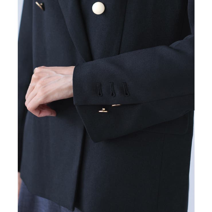 レディハンサムシリーズ ウールライク金ボタンジャケット(総裏地) セットアップ対… | ROPE' PICNIC | 詳細画像38 