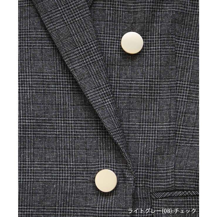 レディハンサムシリーズ ウールライク金ボタンジャケット(総裏地) セットアップ対… | ROPE' PICNIC | 詳細画像48 