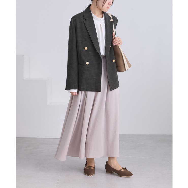 【低身長 小柄さんサイズ】レディハンサムシリーズ ウールライク金ボタンジャケット… | ROPE' PICNIC | 詳細画像24 