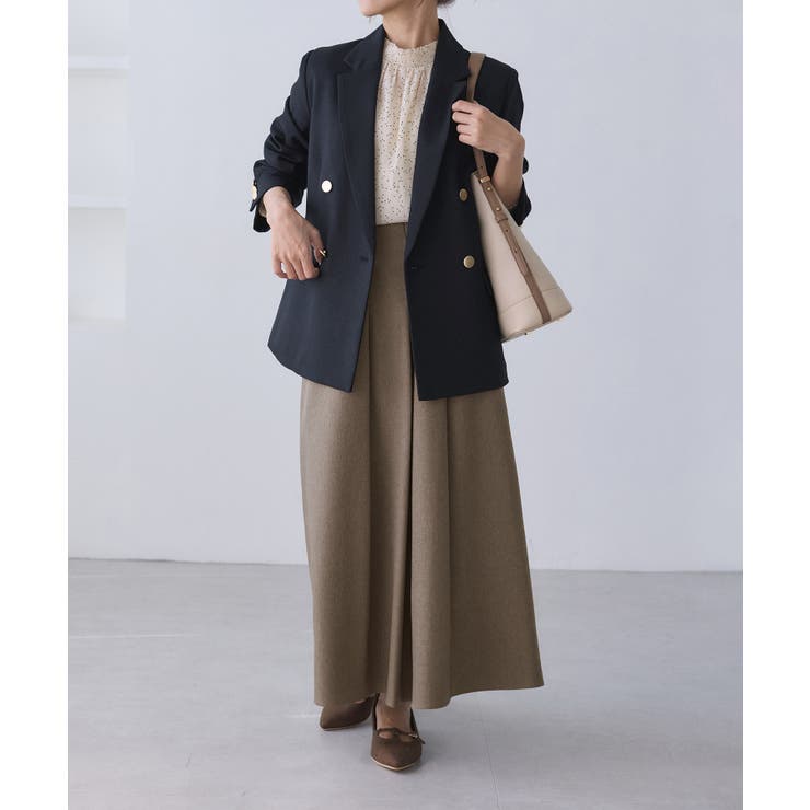 【低身長 小柄さんサイズ】レディハンサムシリーズ ウールライク金ボタンジャケット… | ROPE' PICNIC | 詳細画像25 