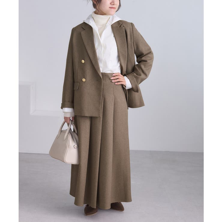 【低身長 小柄さんサイズ】レディハンサムシリーズ ウールライク金ボタンジャケット… | ROPE' PICNIC | 詳細画像30 