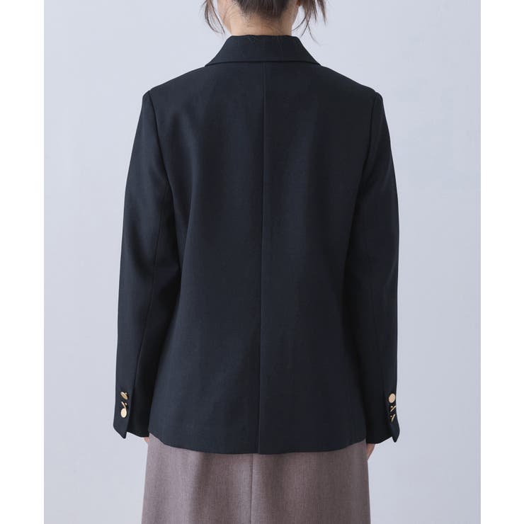 【低身長 小柄さんサイズ】レディハンサムシリーズ ウールライク金ボタンジャケット… | ROPE' PICNIC | 詳細画像35 