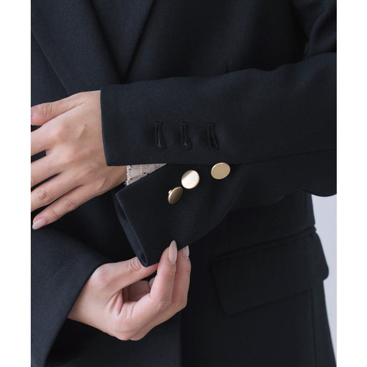 【低身長 小柄さんサイズ】レディハンサムシリーズ ウールライク金ボタンジャケット… | ROPE' PICNIC | 詳細画像38 