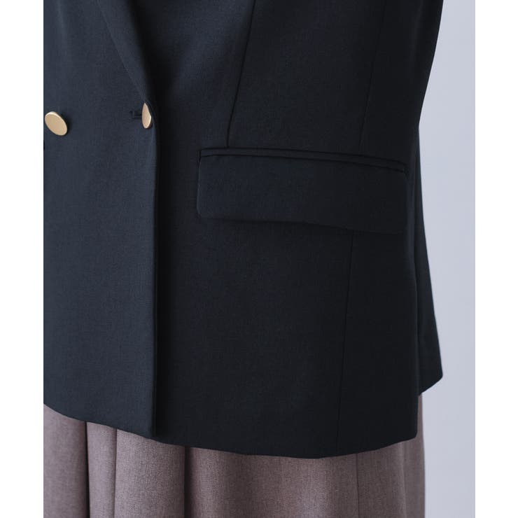 【低身長 小柄さんサイズ】レディハンサムシリーズ ウールライク金ボタンジャケット… | ROPE' PICNIC | 詳細画像41 