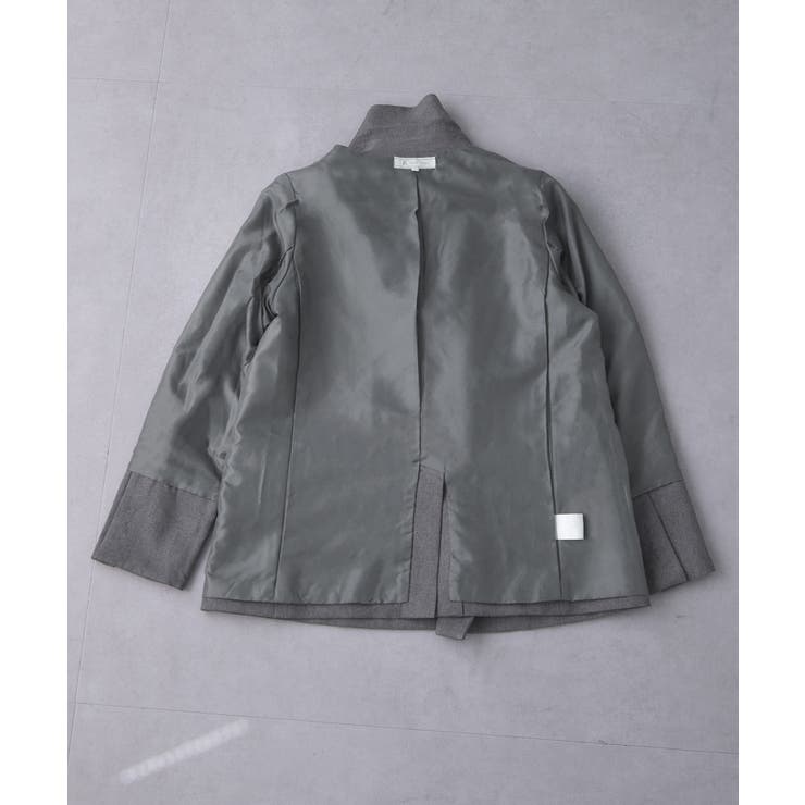 【WEB限定】レディハンサムシリーズ ウールライク金ボタンミドル丈ジャケット(総… | ROPE' PICNIC | 詳細画像42 