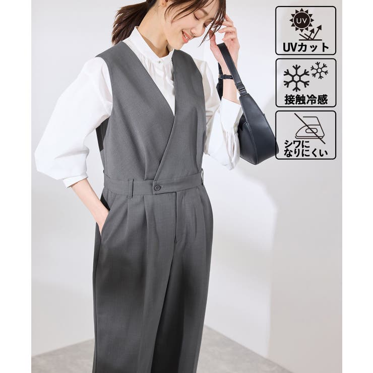 【UVカット・接触冷感】イージーケアオールインワン | ROPE' PICNIC | 詳細画像1 