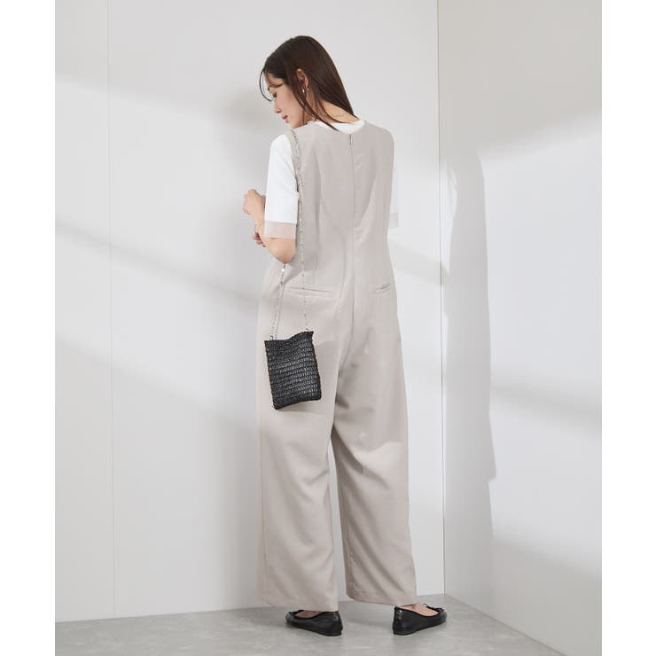 【吸水速乾・防シワ】エフォートレスリラックスオールインワン | ROPE' PICNIC | 詳細画像16 