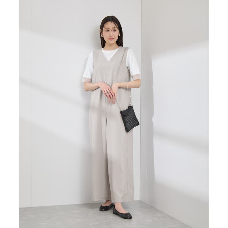 【吸水速乾・防シワ】エフォートレスリラックスオールインワン | ROPE' PICNIC | 詳細画像17 