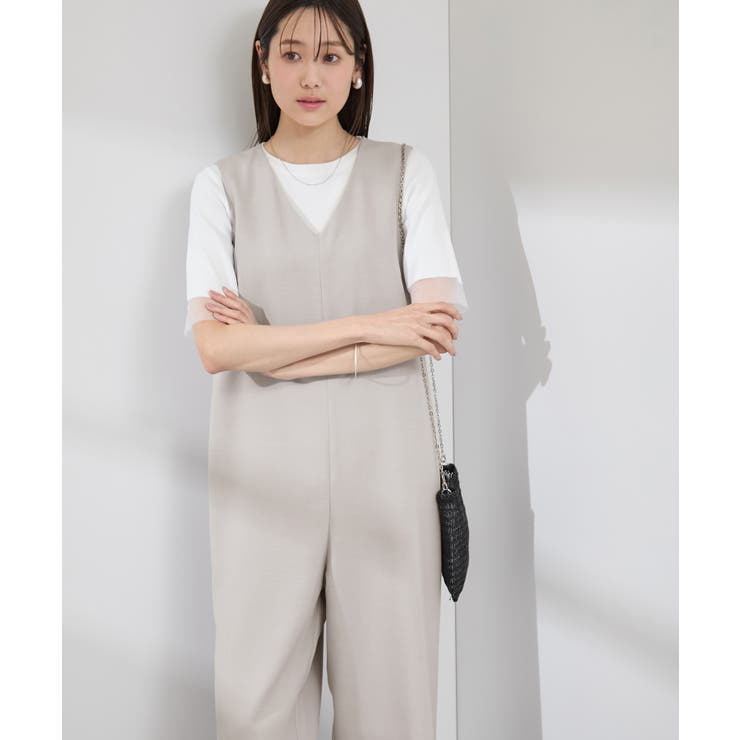 【吸水速乾・防シワ】エフォートレスリラックスオールインワン | ROPE' PICNIC | 詳細画像18 