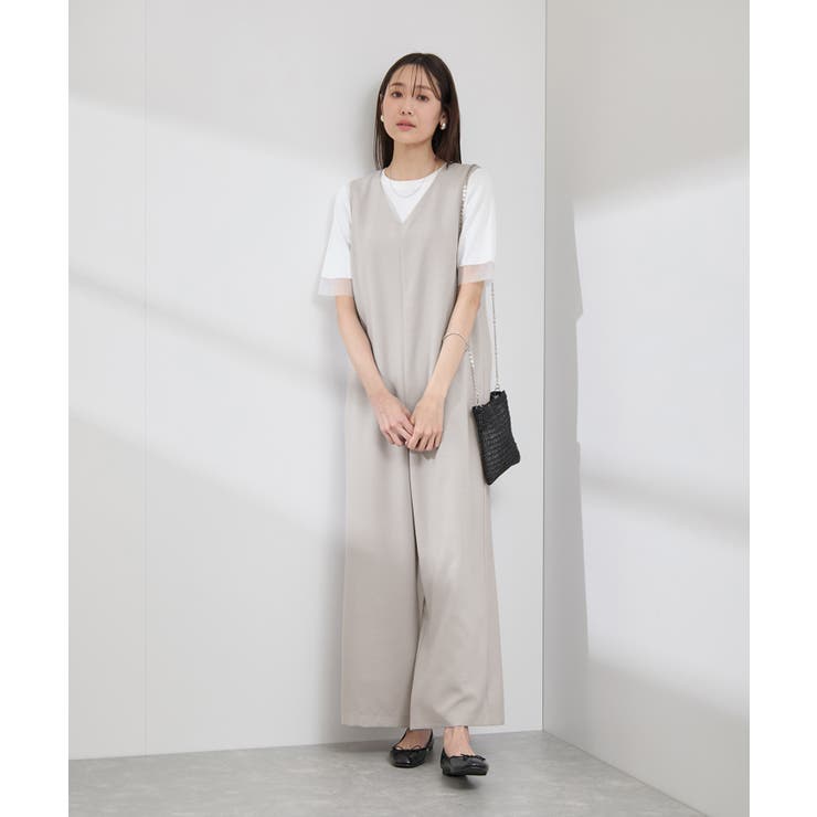 【吸水速乾・防シワ】エフォートレスリラックスオールインワン | ROPE' PICNIC | 詳細画像20 