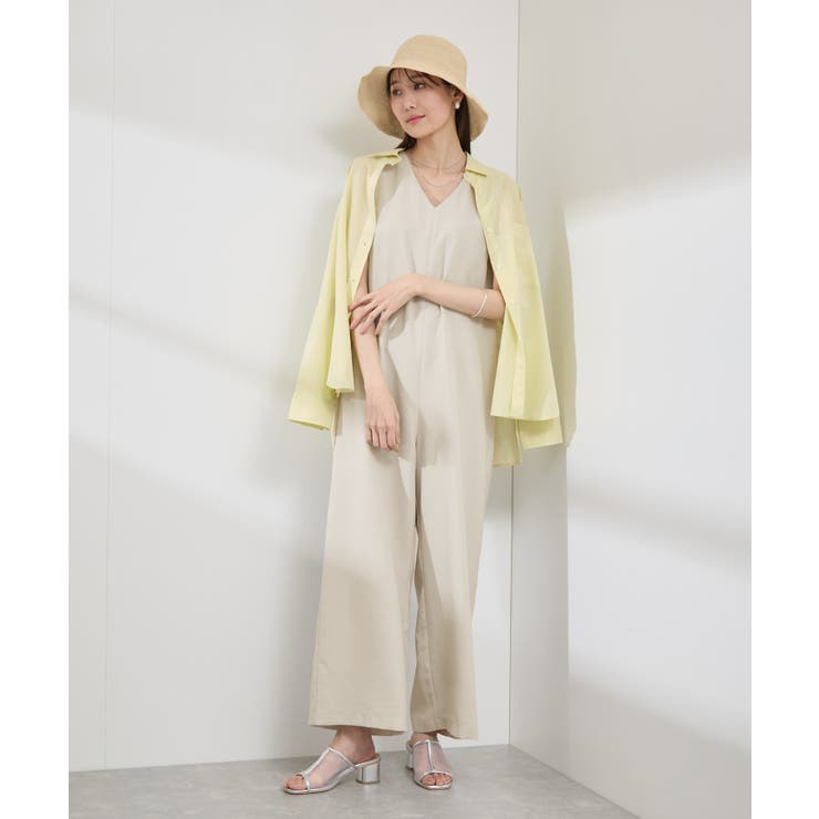 【吸水速乾・防シワ】エフォートレスリラックスオールインワン | ROPE' PICNIC | 詳細画像22 