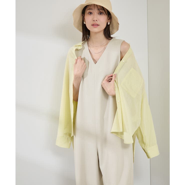 【吸水速乾・防シワ】エフォートレスリラックスオールインワン | ROPE' PICNIC | 詳細画像23 