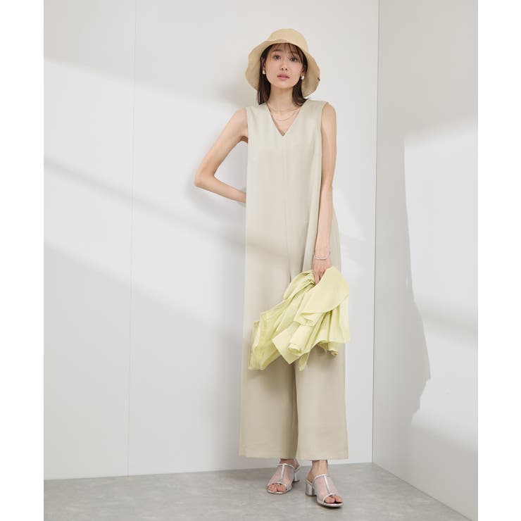 【吸水速乾・防シワ】エフォートレスリラックスオールインワン | ROPE' PICNIC | 詳細画像24 