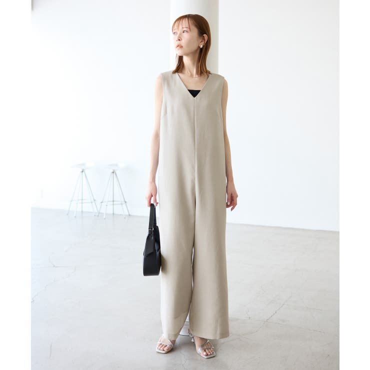 【吸水速乾・防シワ】エフォートレスリラックスオールインワン | ROPE' PICNIC | 詳細画像6 