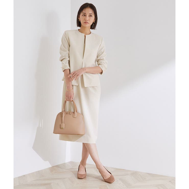 洗える オフィス お仕事 フレンチスリーブワンピース セットアップ対応 品番 Rpow Rope Outlet ロペアウトレット のレディースファッション通販 Shoplist ショップリスト