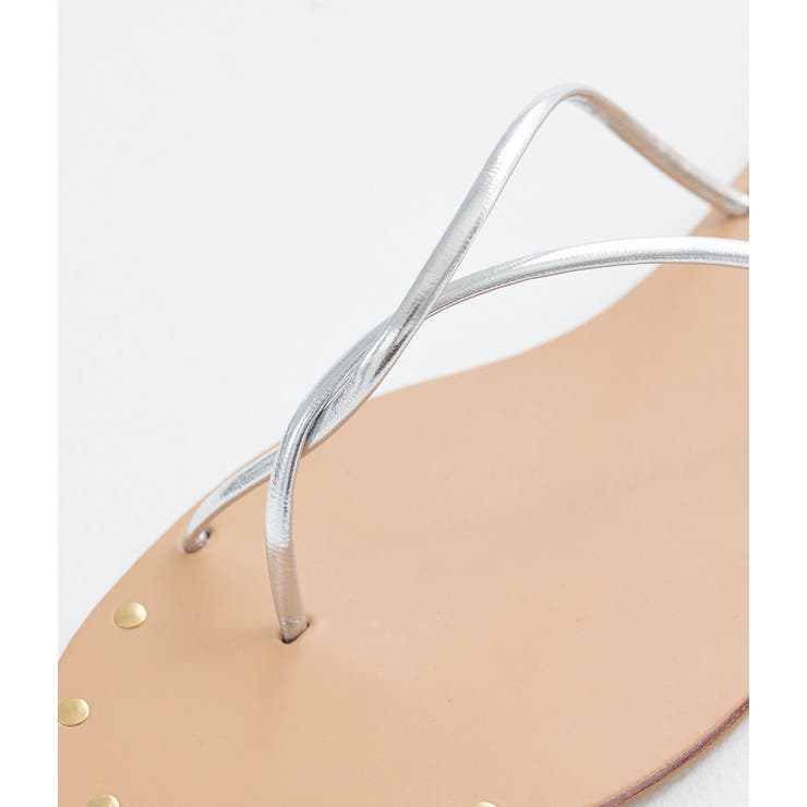 平スタッズツイストトングサンダル | ROPE' PICNIC | 詳細画像10 