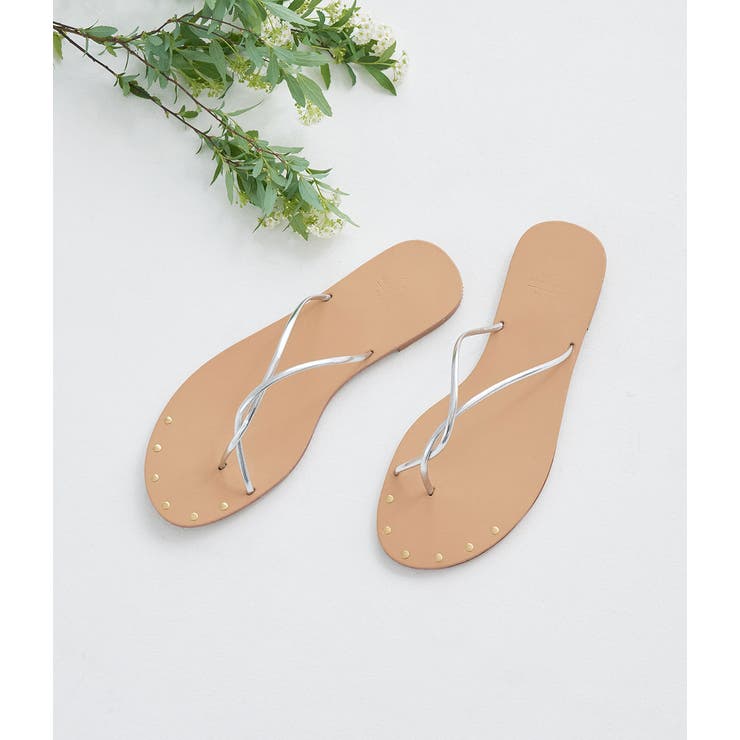 平スタッズツイストトングサンダル | ROPE' PICNIC | 詳細画像13 