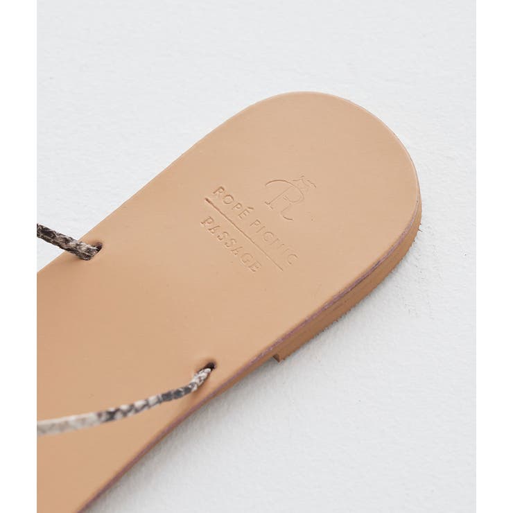 平スタッズツイストトングサンダル | ROPE' PICNIC | 詳細画像8 