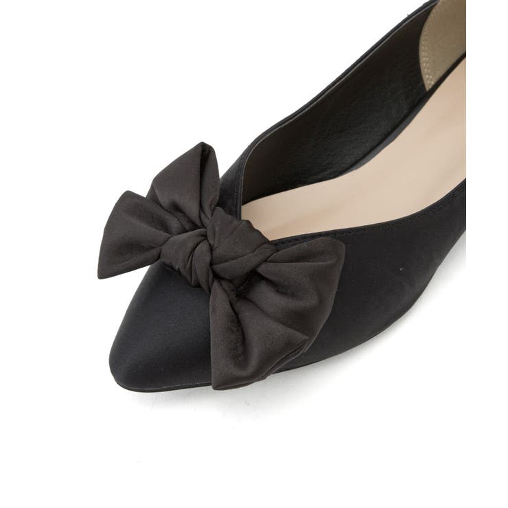 マットサテンリボンフラットシューズ | ROPE' PICNIC | 詳細画像4 