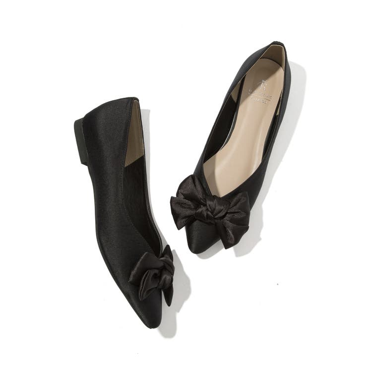 マットサテンリボンフラットシューズ | ROPE' PICNIC | 詳細画像7 