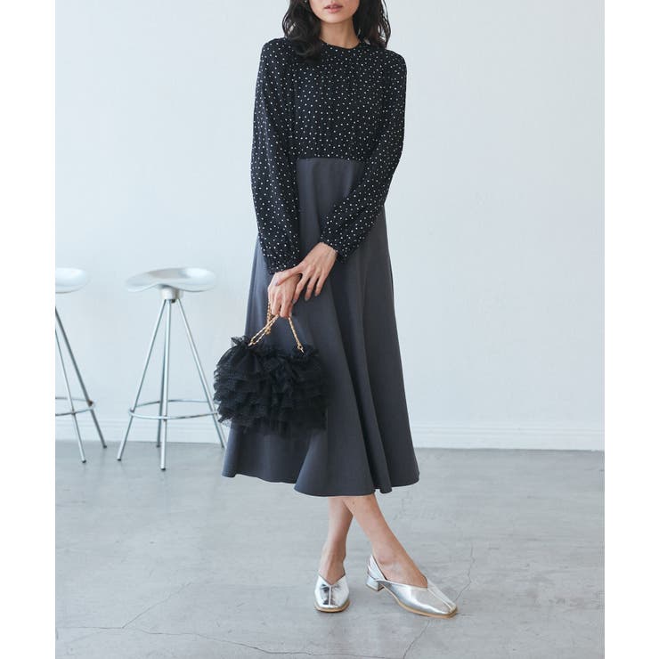 スクエアトゥセンターシーム甲深バブーシュ | ROPE' PICNIC | 詳細画像8 