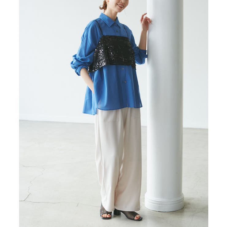 スクエアトゥチュールミュール | ROPE' PICNIC | 詳細画像7 