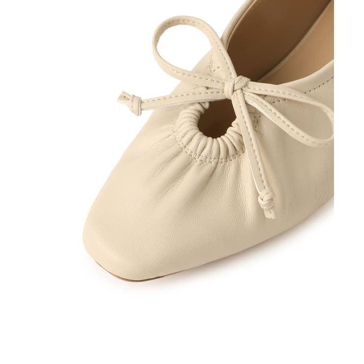 リボンギャザーミドルヒールパンプス | ROPE' PICNIC | 詳細画像18 