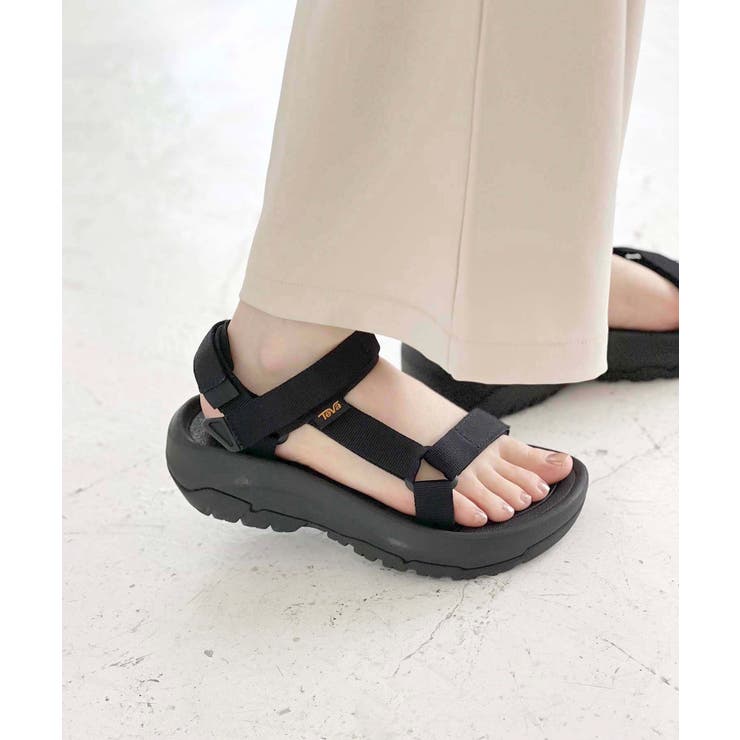 トップ teva サンダル ベージュ