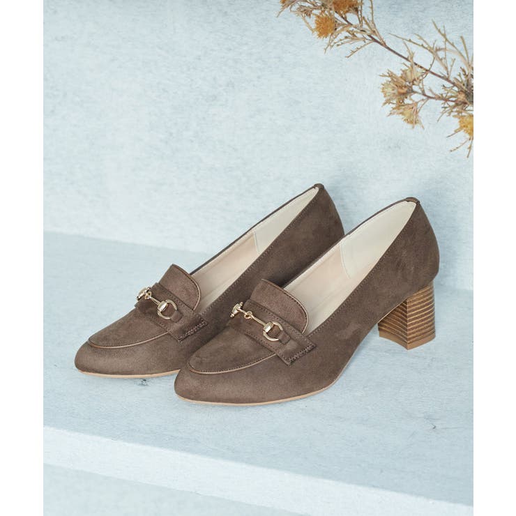 ブラウン系(23) | ビット付きヒールアップローファー | ROPE' PICNIC