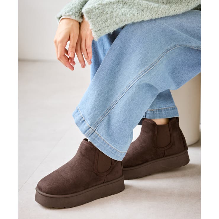 ウォームショートムートンライクブーツ | ROPE' PICNIC | 詳細画像4 