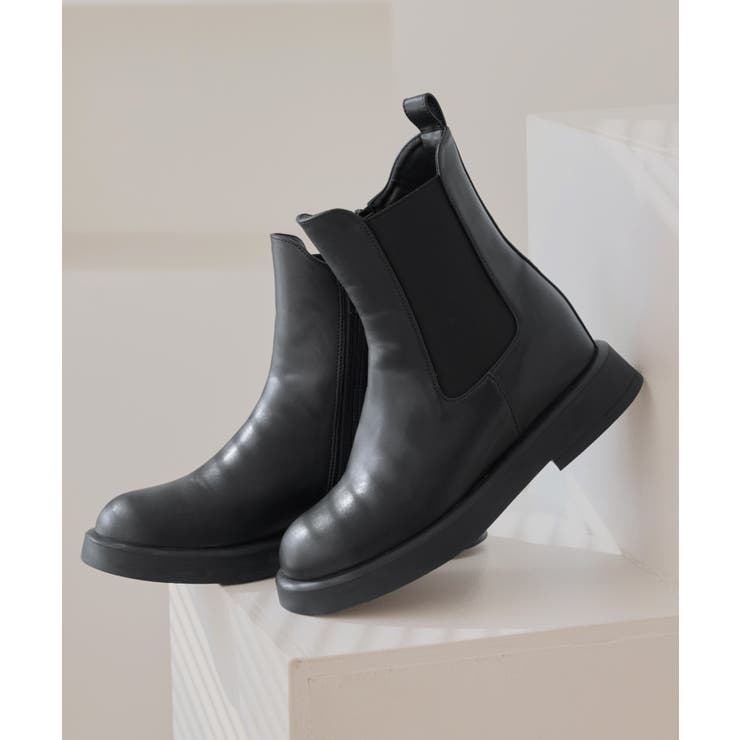 ジップアップサイドゴアショートブーツ | ROPE' PICNIC | 詳細画像1 