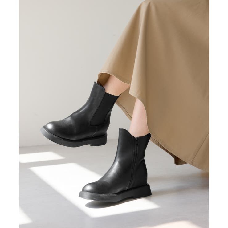 ジップアップサイドゴアショートブーツ | ROPE' PICNIC | 詳細画像3 