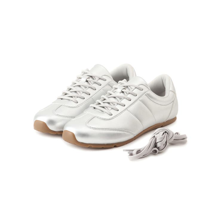 シルバー＆スエードライクフラットスニーカー | ROPE' PICNIC | 詳細画像17 