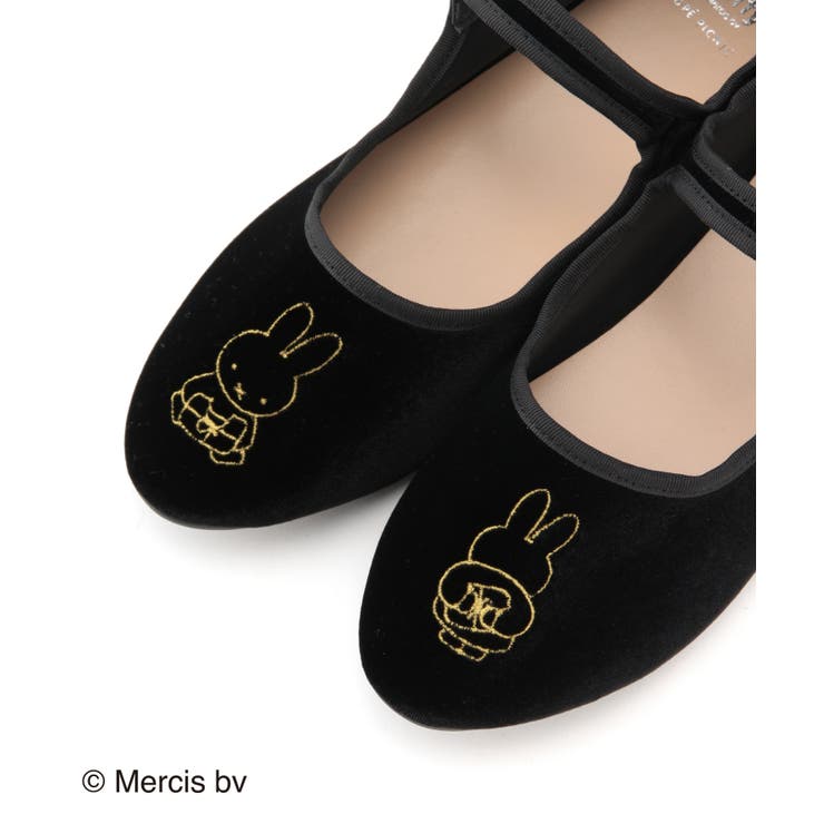 【一部店舗限定】【miffy×ROPE' PICNIC】ストラップシューズ